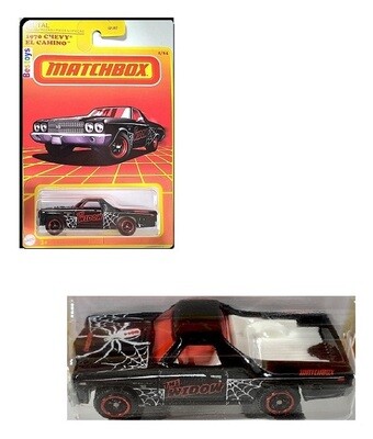 Matchbox Diecast Model Car Retro Chevy Chevrolet El Camino 1970 1/64 scale new in pack