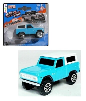 Maisto Diecast Model Car Ford Bronco 1966 1/64 scale new in pack