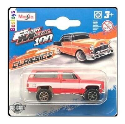 Maisto Diecast Model Car Chevy Chevrolet Blazer K 5 K5 1979 1/64 scale new in pack