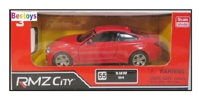 RMZ Diecast Model Car 55 BMW M 4 M4 1/36 scale new in pack