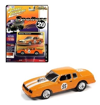Johnny Lightning Diecast Model Car Classic Street Freaks Chevy Chevrolet Monte Carlo 1985 No 55 1/64 scale new in pack
