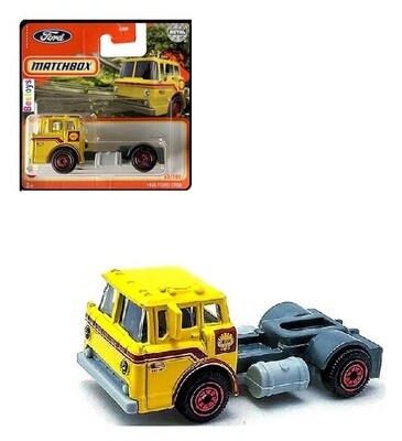 Matchbox Diecast Model Car 2022 63 / 100 Ford C 900 C900 Truck 1965 "Shell" new in pack