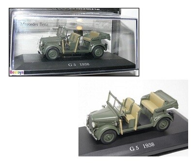 Diecast Model Car Collection Mercedes Benz G 5 G5 1938 1/43 scale