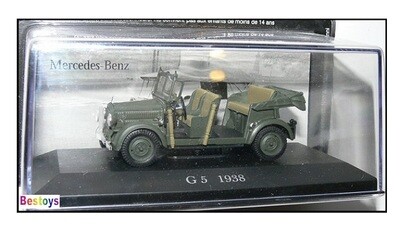 Diecast Model Car Collection Mercedes Benz G 5 G5 1938 1/43 scale