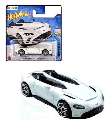 Hotwheels Hot Wheels Diecast Model Car 2022 183 / 250 Aston Martin V 12 V12 Speedster Exotics 1/64 scale new in pack