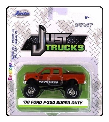 JADA Diecast Model Car Trucks Series Ford F 350 F350 Super Duty Pickup 2008 "Toyo Tires" 1/64 scale new in pack