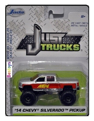JADA Diecast Model Car Trucks Series Chevy Chevrolet Silverado Pickup 2014 1/64 scale new in pack