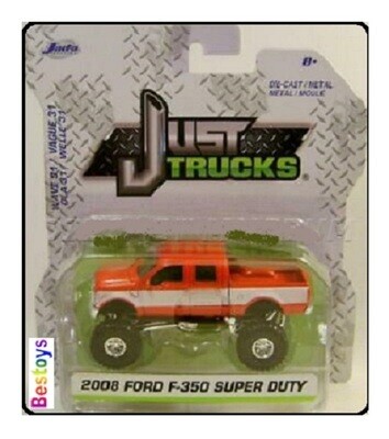 JADA Diecast Model Car Trucks Series Ford F 350 F350 Super Duty Pickup 2008 1/64 scale new in pack