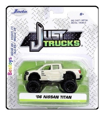 JADA Diecast Model Car Trucks Series Nissan Titan Pickup 2006 1/64 scale new in pack