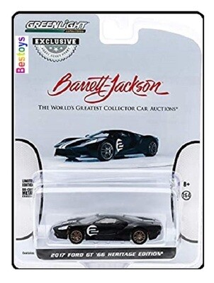 Greenlight Diecast Model Car Exclusive Ford GT 1966 Heritage Edition 2017 No 2 1/64 scale new in pack