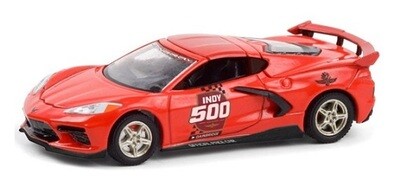 Greenlight Exclusive Chevy Chevrolet Corvette C 8 C8 Stingray 2020 Indy 500 Gainbridge 1/64 scale