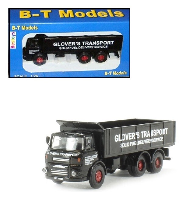 Base Toys B-T Diecast Model DA84 Albion Reiver Bulk Tipper Truck &quot;Glover&#39;s Transport&quot; 1/76 OO railway scale new in pack