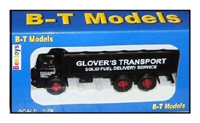 Base Toys B-T Diecast Model DA84 Albion Reiver Bulk Tipper Truck "Glover's Transport" 1/76 OO railway scale new in pack