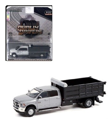 Greenlight Diecast Model Car Dually Dodge RAM 3500 2018 Landscaper Dump Truck 1/64 scale new in pack