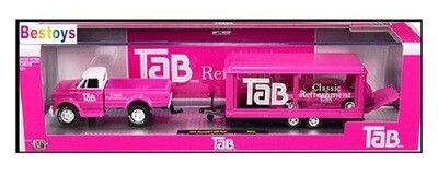 Castline M2 Auto Hauler Chevy C 60 C60 Truck 1970 + Camaro IROC Z 1985 + Enclosed Trailer "Tab"
