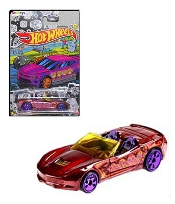 Hotwheels Hot Wheels Diecast Model Car Halloween 2021 Chevy Chevrolet Corvette Stingray 2014 1/64 scale new in pack