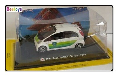 World Taxi Diecast Model Car Collection Mitsubishi I-MIEV Tokyo 2010 1/43 scale new in pack