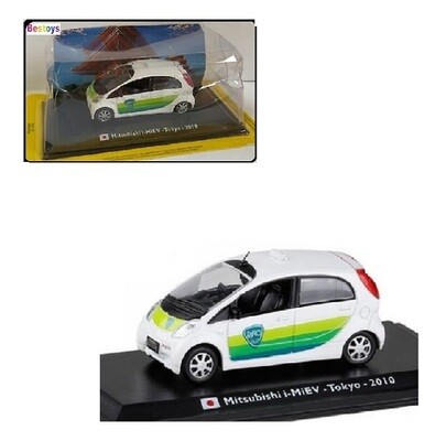 World Taxi Diecast Model Car Collection Mitsubishi I-MIEV Tokyo 2010 1/43 scale new in pack