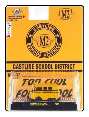 Castline M2 Limited Edition VW Volkswagen Kombi Shorty Bus 1960 "Castline School District"