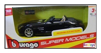 Burago Diecast Model Car Mercedes Benz SLS AMG Roadster 1/32 scale