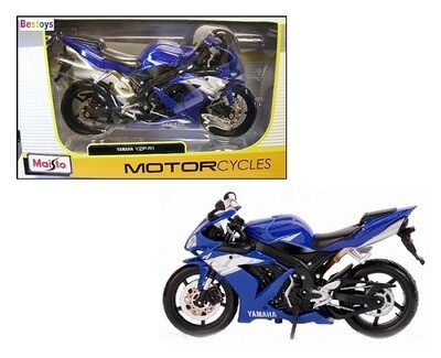 Maisto Diecast Model Motorcycle Bike Yamaha YZF R 1 YZF R1 1/12 scale new in pack