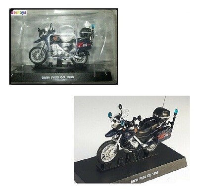 Deagostini Italian Military Police Diecast Model Collection BMW F 650 F650 GS 1999 Bike Motorcycle 1/24 scale new in pack