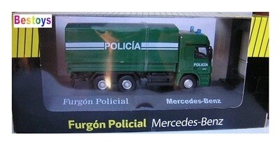 Diecast Model Truck Collection Mercedes Benz Actros Police 1/72 OO railway scale new in pack