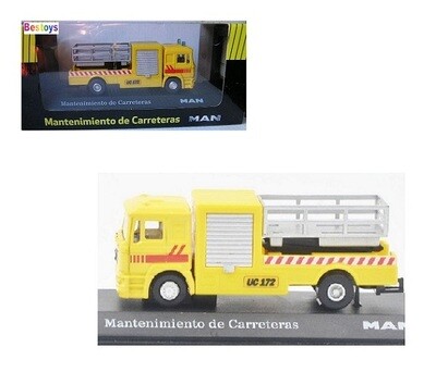 Diecast Model Truck Collection MAN F 2000 Road Maintenance 1/72 OO railway scale new in pack