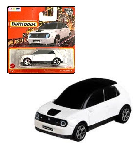 Matchbox 2022 1/100 Honda E 2020 1/64 scale