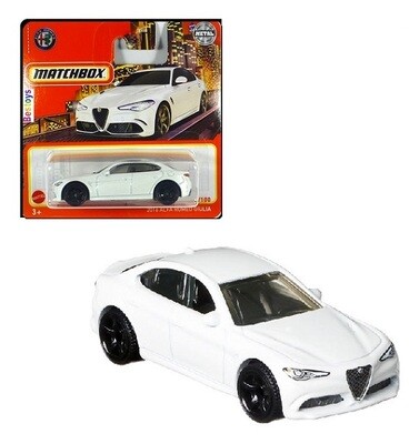 Matchbox Diecast Model Car 2022 47/100 Alfa Romeo Giulia 2016 1/64 scale