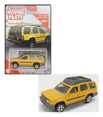 Matchbox Diecast Model Car Moving Parts Nissan X Terra 2000 1/64 scale new in pack