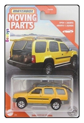 Matchbox Diecast Model Car Moving Parts Nissan X Terra 2000 1/64 scale new in pack