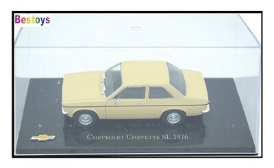 Chevy Diecast Model Car Collection Chevy Chevrolet Chevette SL 1976 1/43 scale new in pack