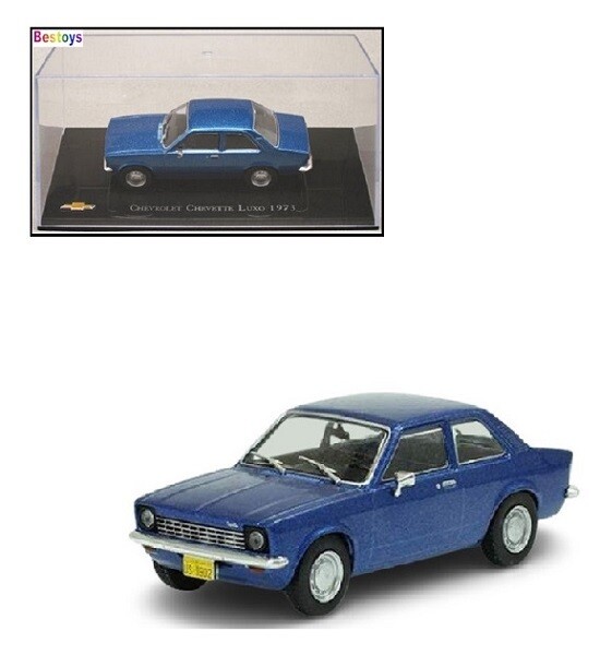Chevy Diecast Model Car Collection Chevy Chevrolet Chevette Luxo 1973 1/43 scale new in pack