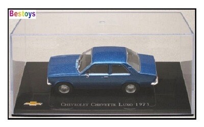 Chevy Diecast Model Car Collection Chevy Chevrolet Chevette Luxo 1973 1/43 scale new in pack
