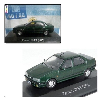 Argentina Diecast Model Car Collection Renault 19 RT 19RT 1995 1/43 scale new in pack