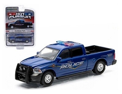 Greenlight Diecast Model Car Hot Pursuit Police Series Dodge RAM 1500 Pickup 2014 Wilmington Police 1/64 scale new in pack