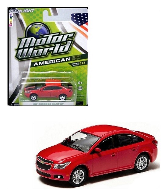 Greenlight Diecast Model Car Motor World Dodge Dart GT 2013 1/64 scale new in pack
