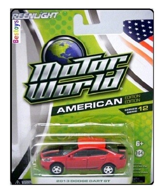 Greenlight Diecast Model Car Motor World Dodge Dart GT 2013 1/64 scale new in pack