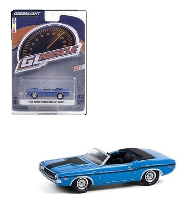 Greenlight Diecast Model Car Muscle Dodge Challenger RT Hemi 1970 1/64 scale