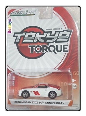 Greenlight Diecast Model Car Tokyo Torque Nissan 370 Z 370Z 50th Anniversary 2020 1/64 scale new in pack