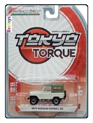 Greenlight Diecast Model Car Tokyo Torque Nissan Patrol 60 1973 1/64 scale new in pack