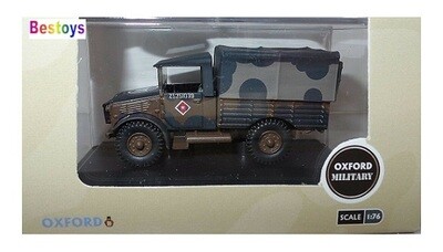 Oxford Diecast Model Car MWD001 Bedford Mickey Mouse MWD British Army Military Truck 1/76 OO Railway scale new in pack