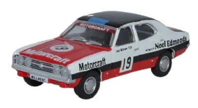 Oxford Diecast Model Car COR3007 Ford Cortina MK III MK 3 Noel Edmonds Motorsport No 19 1/76 OO railway scale