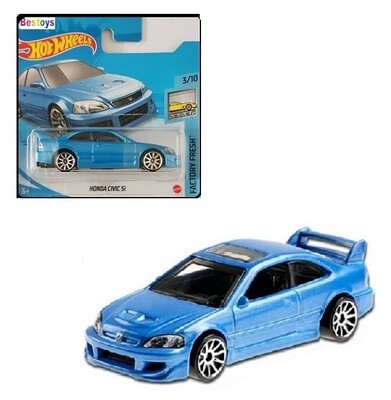 Hotwheels Hot Wheels Diecast Model Car 2021 63 / 250 Honda Civic Si 1/64 scale new in pack