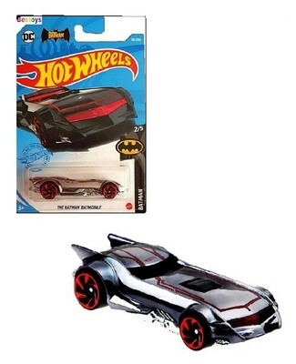 Hotwheels Hot Wheels Diecast Model Car 2021 56 / 250 Batman Batmobile DC Comics 1/64 scale new in pack