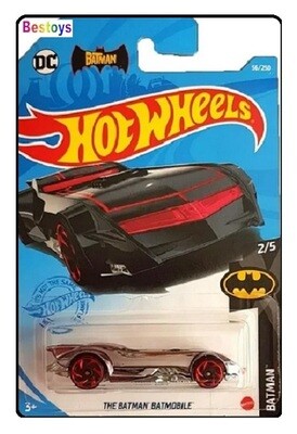 Hotwheels Hot Wheels Diecast Model Car 2021 56 / 250 Batman Batmobile DC Comics 1/64 scale new in pack