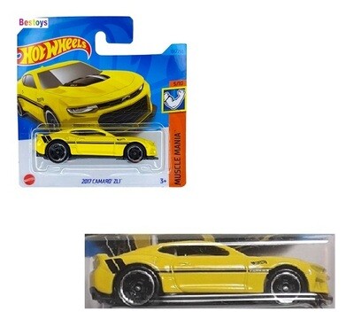 Hotwheels Hot Wheels Diecast Model Car 2022 1315 / 250 Chevy Chevrolet Camaro ZL 1 ZL1 2017 Muscle Mania 1/64 scale new in pack