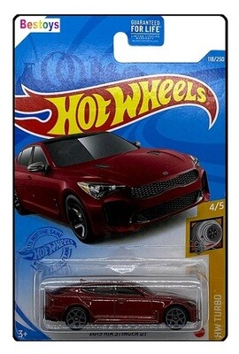 Hot Wheels Hotwheels 2021 118/250 Kia Stinger GT 2019 Turbo 1/64 scale
