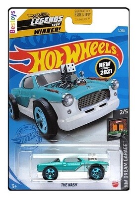 Hotwheels Hot Wheels Diecast Model Car First Edition 2021 1/250 The Nash Dream Garage new in pack